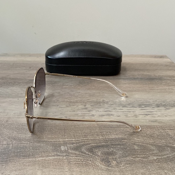 Coach Metal Hexagon Sunglasses - Picture 6 of 9